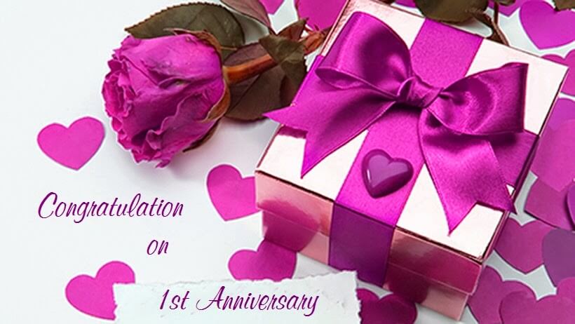 1 wedding anniversary wishes for friend