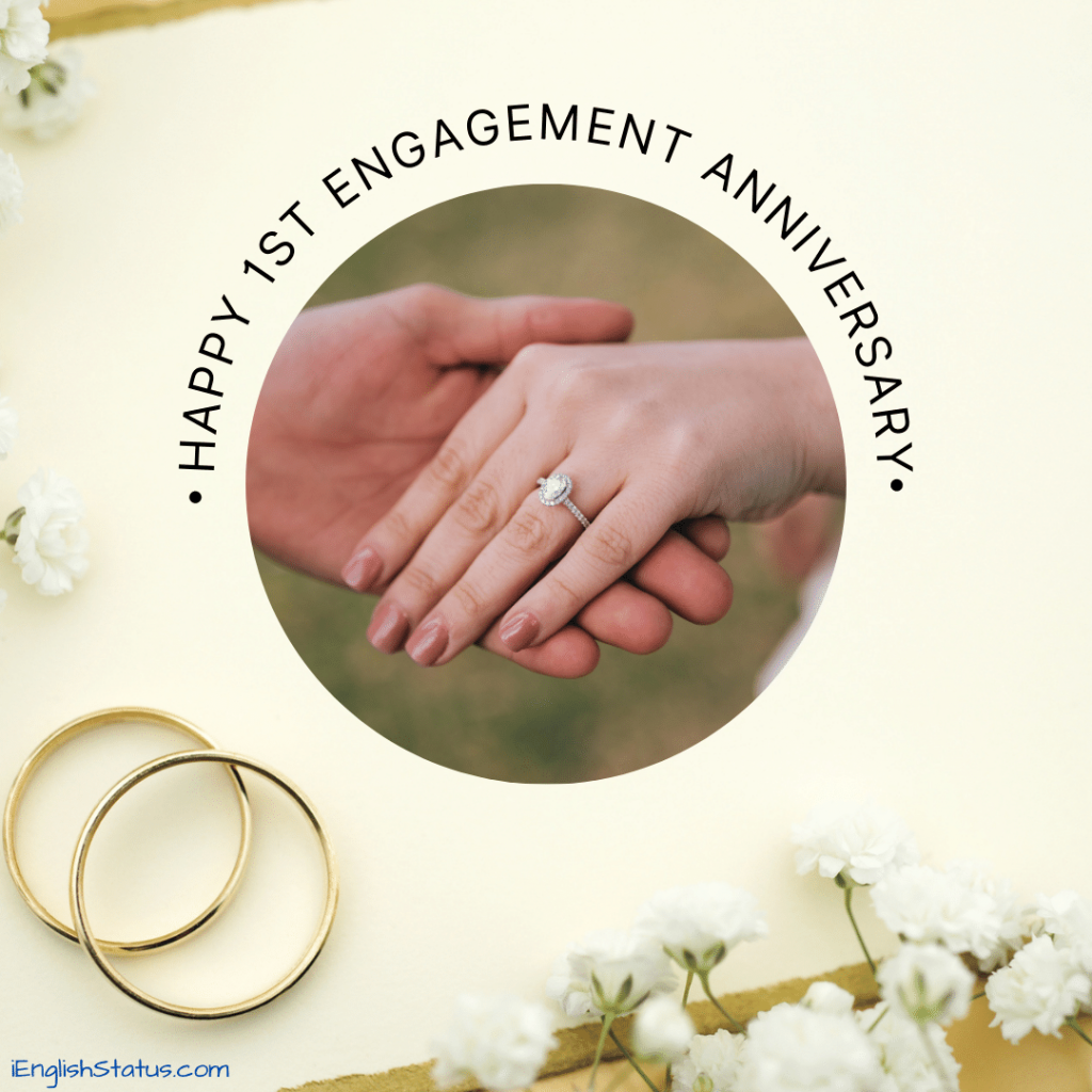 Happy 1st Engagement Anniversary Images