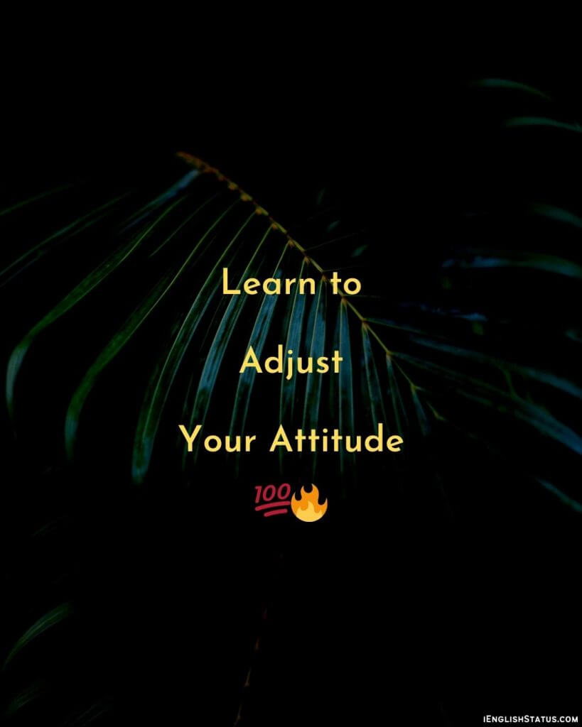 Instagram Attitude Caption