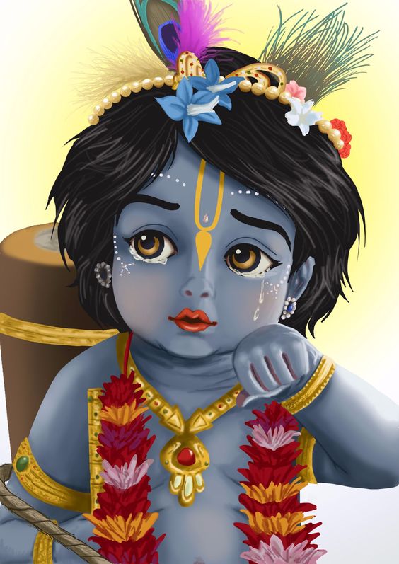 Profile Instagram Cute Krishna DP For Whatsapp