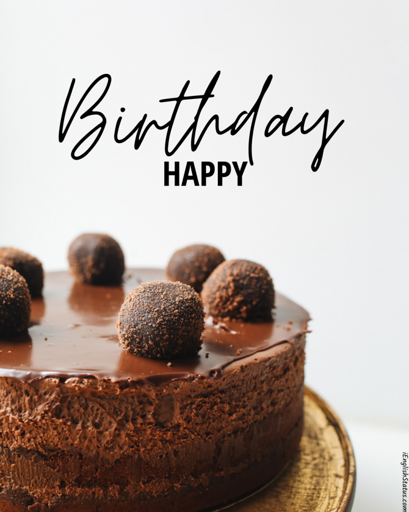 Birthday Chocolate Cake HD Images