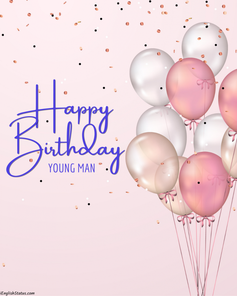 Happy Birthday Young Man Images