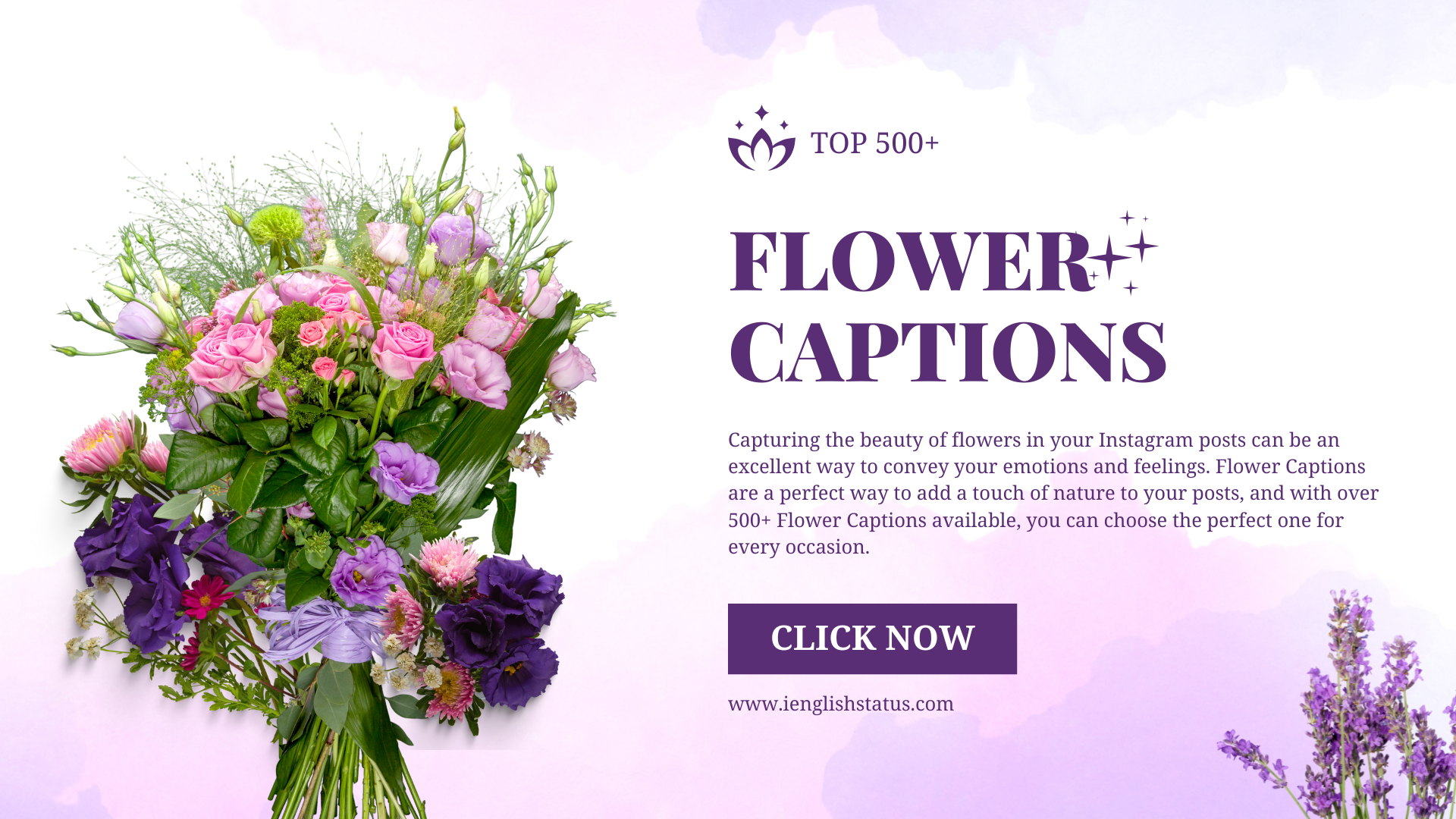 Flower Captions