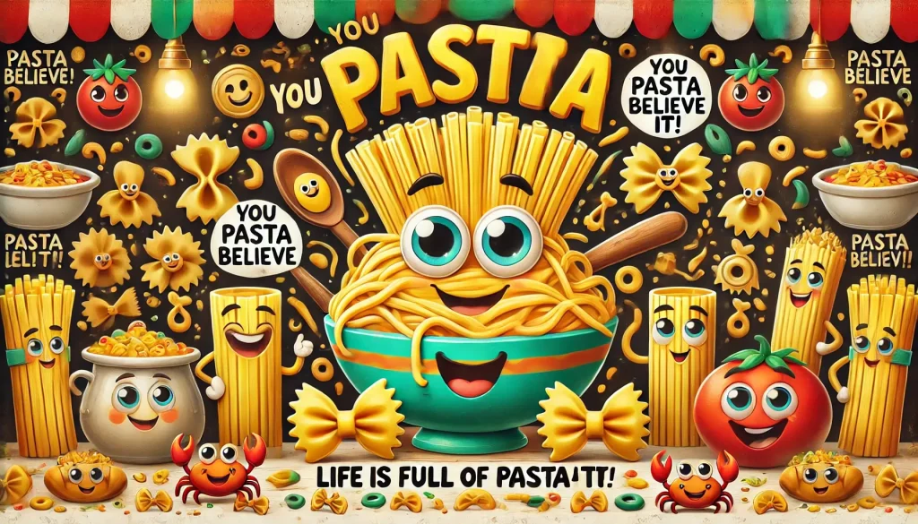 Saucy & Cheesy Pasta Puns You Knead Right Now!