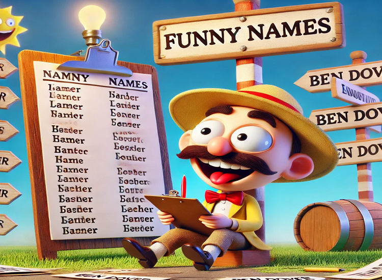 Funny Names Like Ben Dover You’ll LOL At