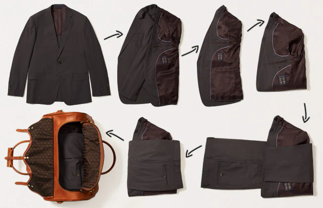 How to Travel with a Suit Without Wrinkles