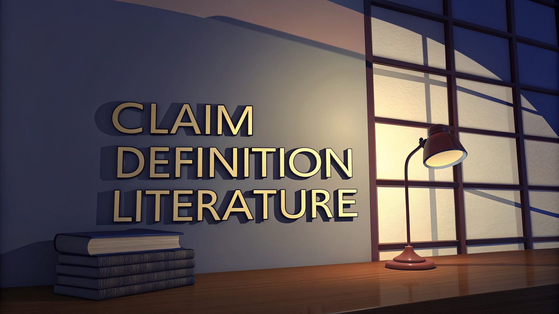 Claim Definition Literature