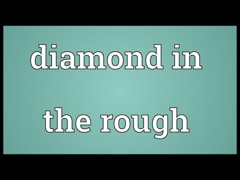 Diamond in the Rough Meaning