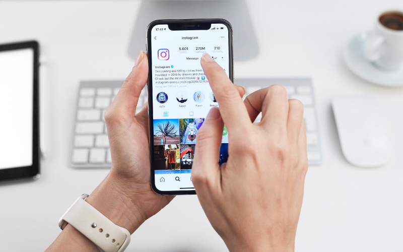 He Sends Me Reels on Instagram Daily