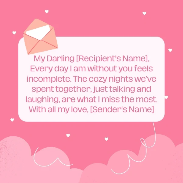 I Like You Letters for Her