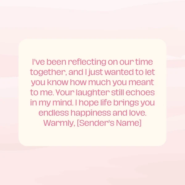 I Like You Letters for Her