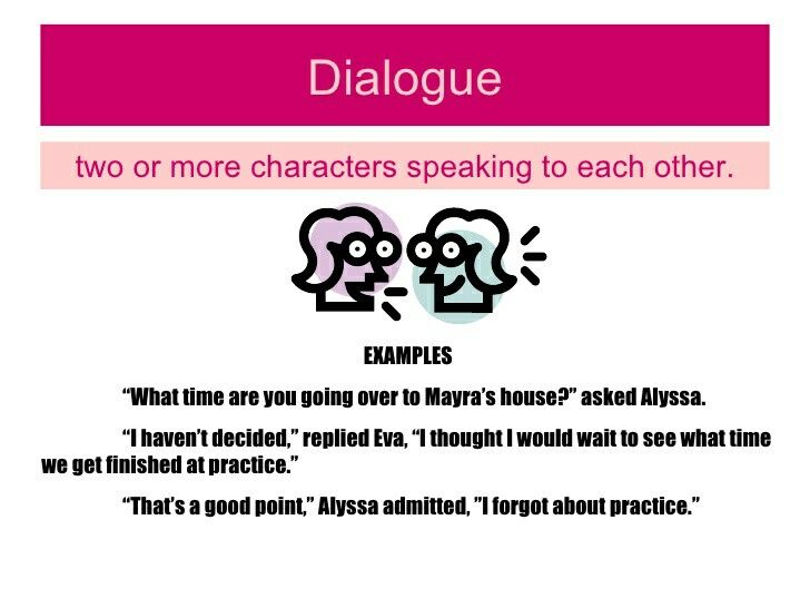 Is Dialogue a Literary Device