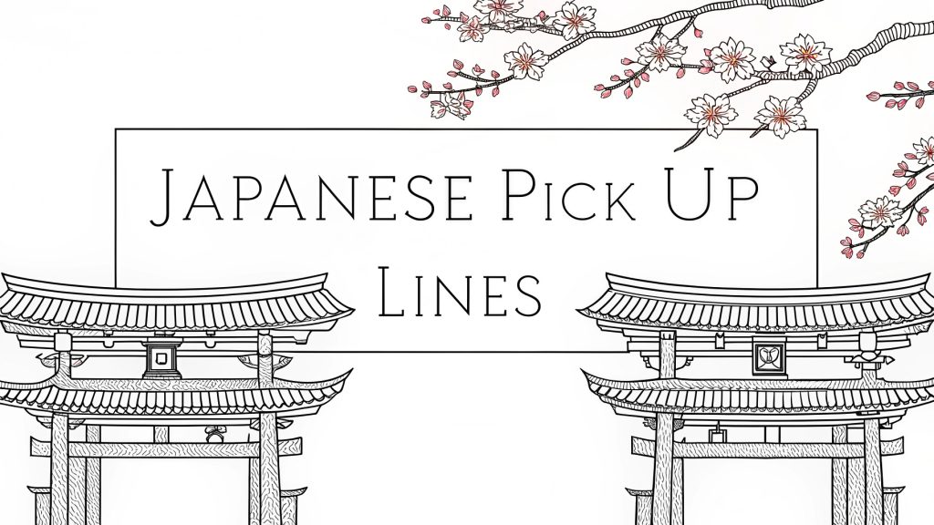 Japanese Pick Up Lines