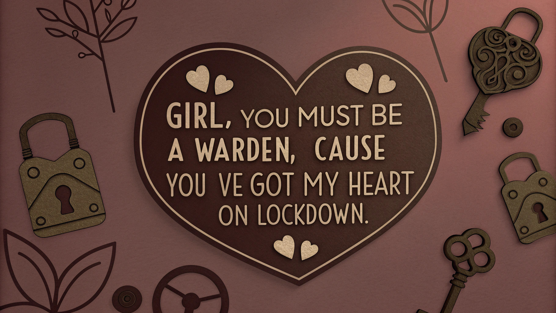 Prison Pick Up Lines