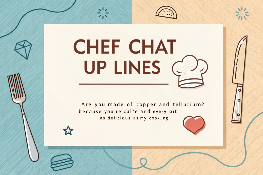 Chef Chat Up Lines