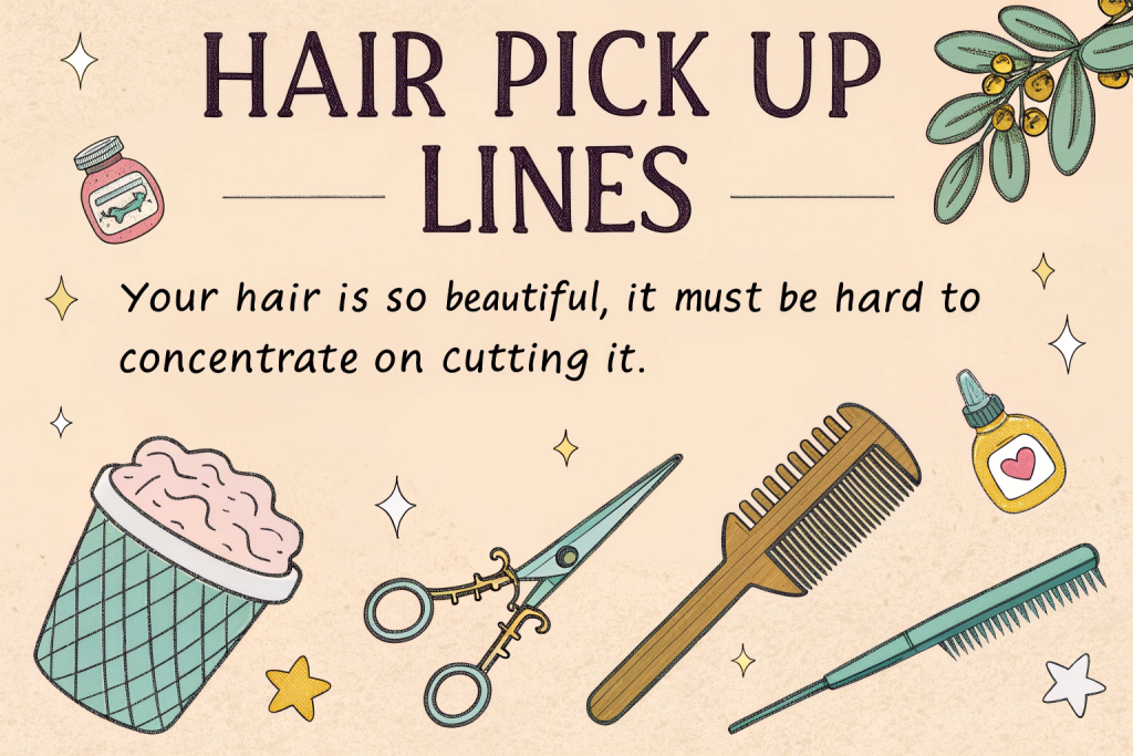 Hair Pick Up Lines