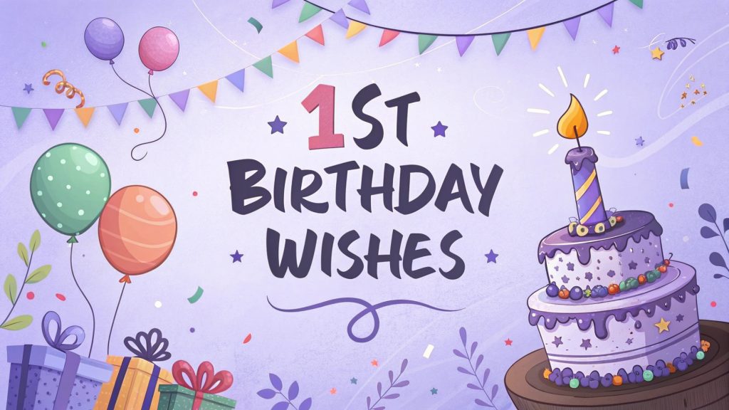 1sr Birthday Wishes: Heartwarming, Joyful Messages to Celebrate Baby’s Magical Milestone