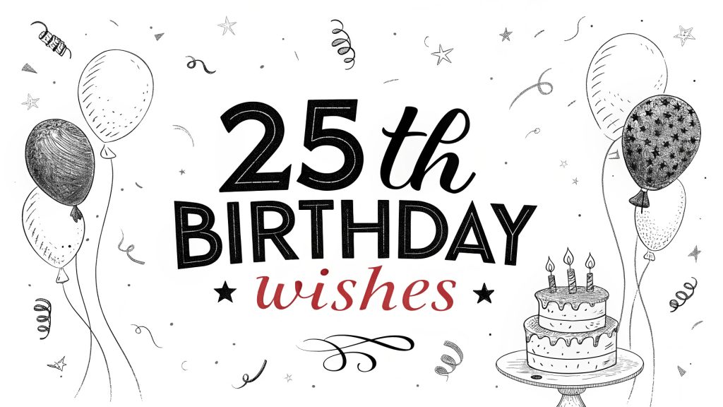 25th Birthday Wishes: Unforgettable Messages, Quotes, and Captions to Celebrate a Milestone