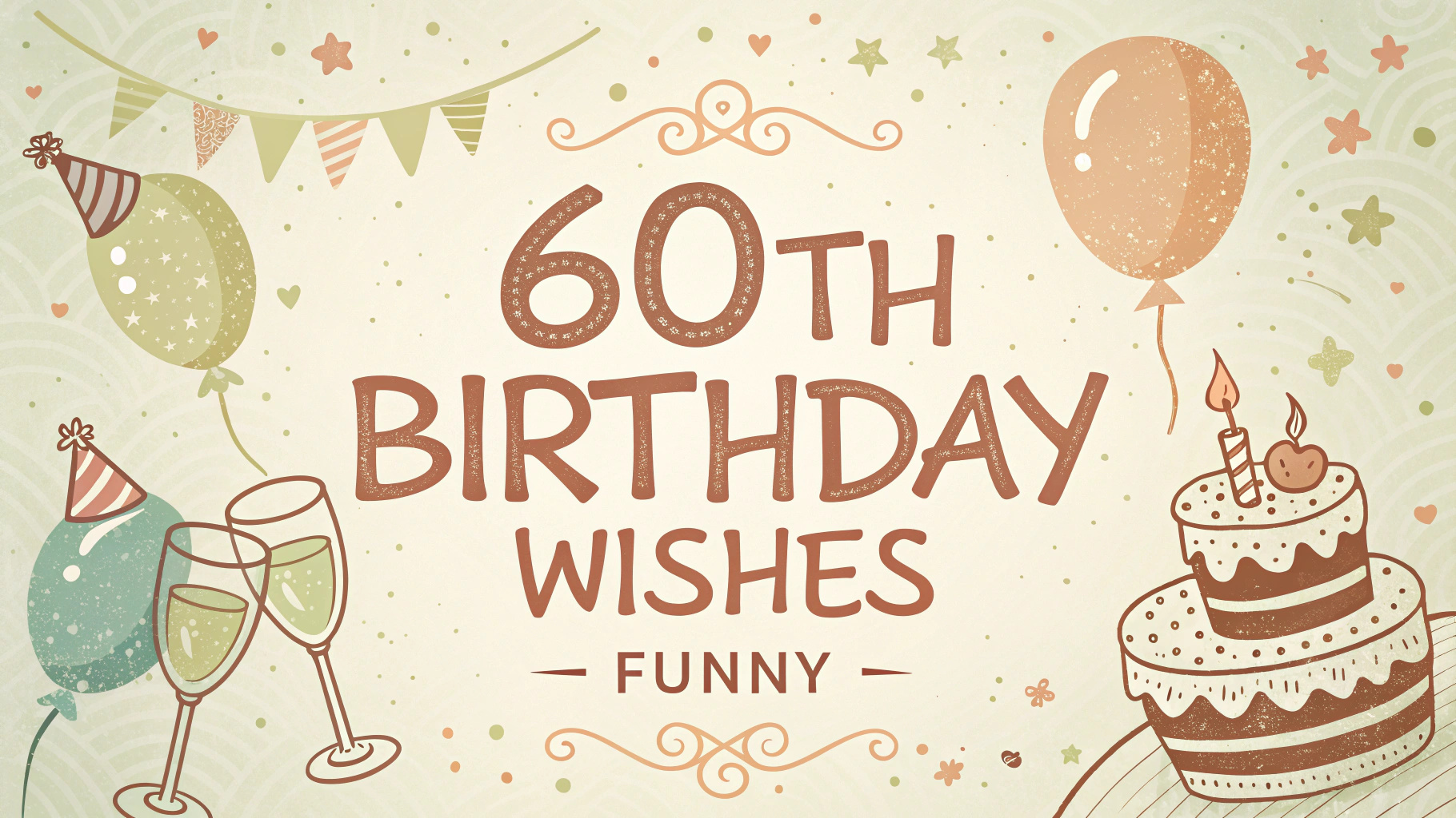 60th Birthday Wishes Funny