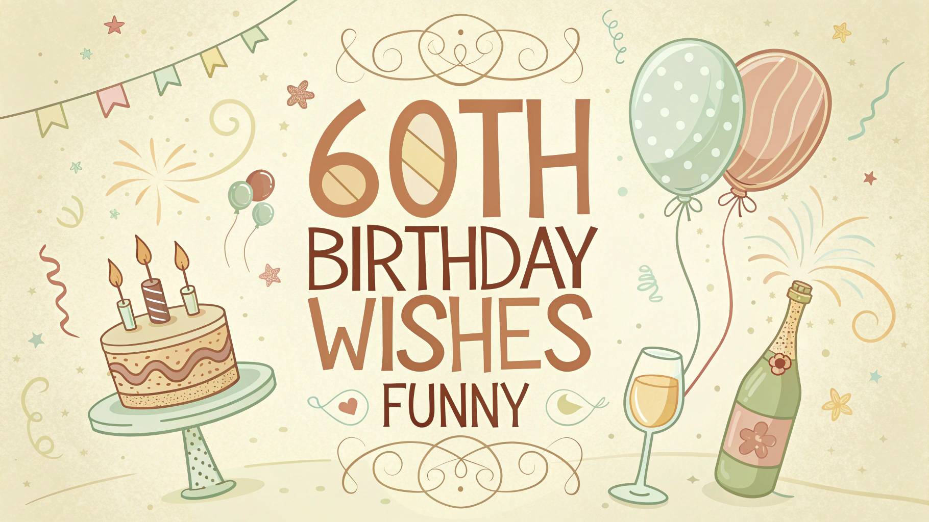 60th Birthday Wishes Funny
