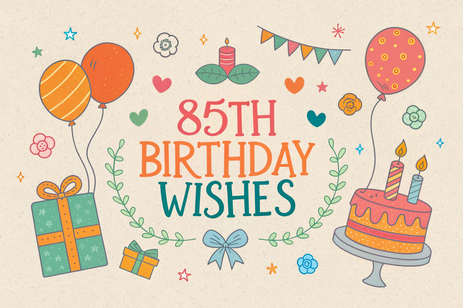 85th Birthday Wishes