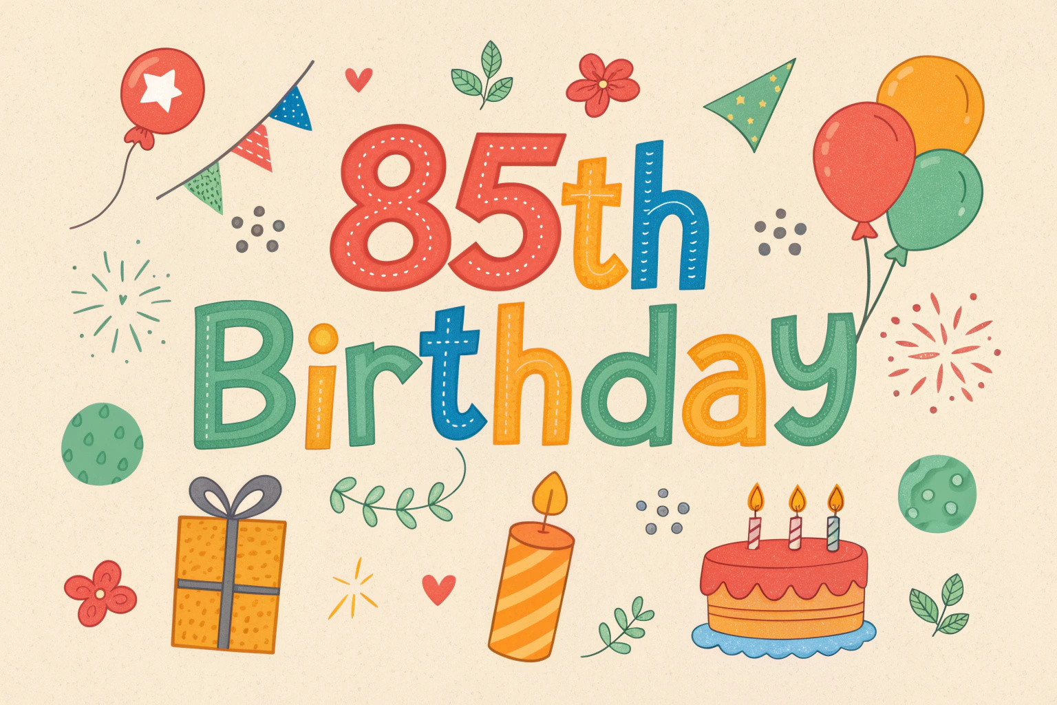 85th Birthday Wishes
