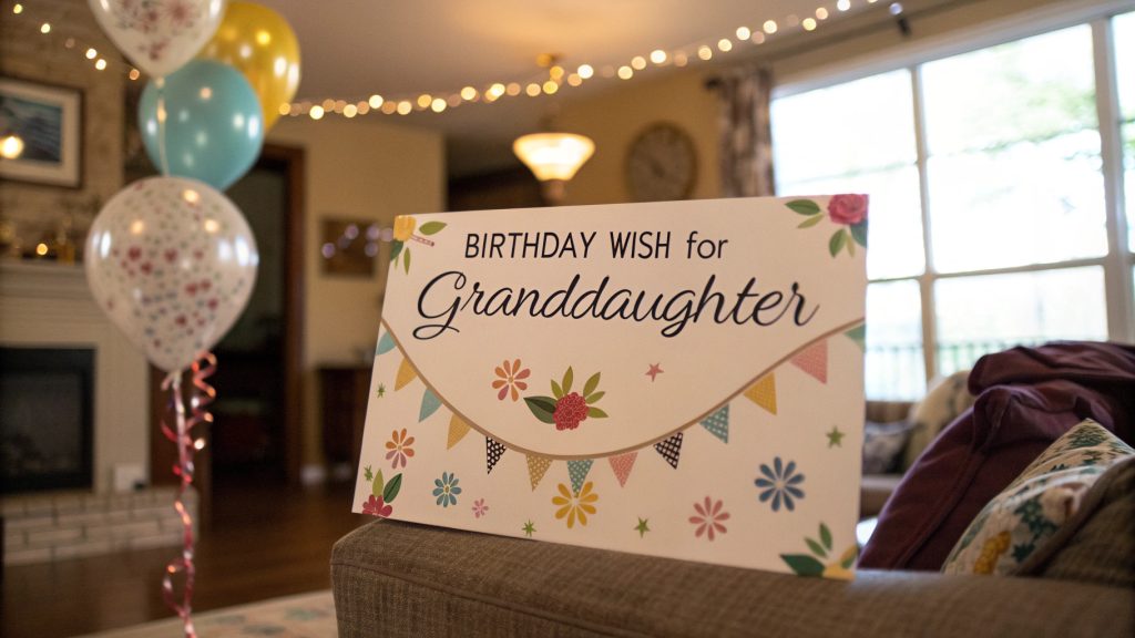 Birthday Wish for Granddaughter: Heartfelt Messages That Spark Joy