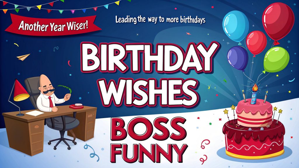 Birthday Wishes Boss Funny: Witty Messages to Celebrate Your Leader’s Big Day Birthday Wishes Boss Funny