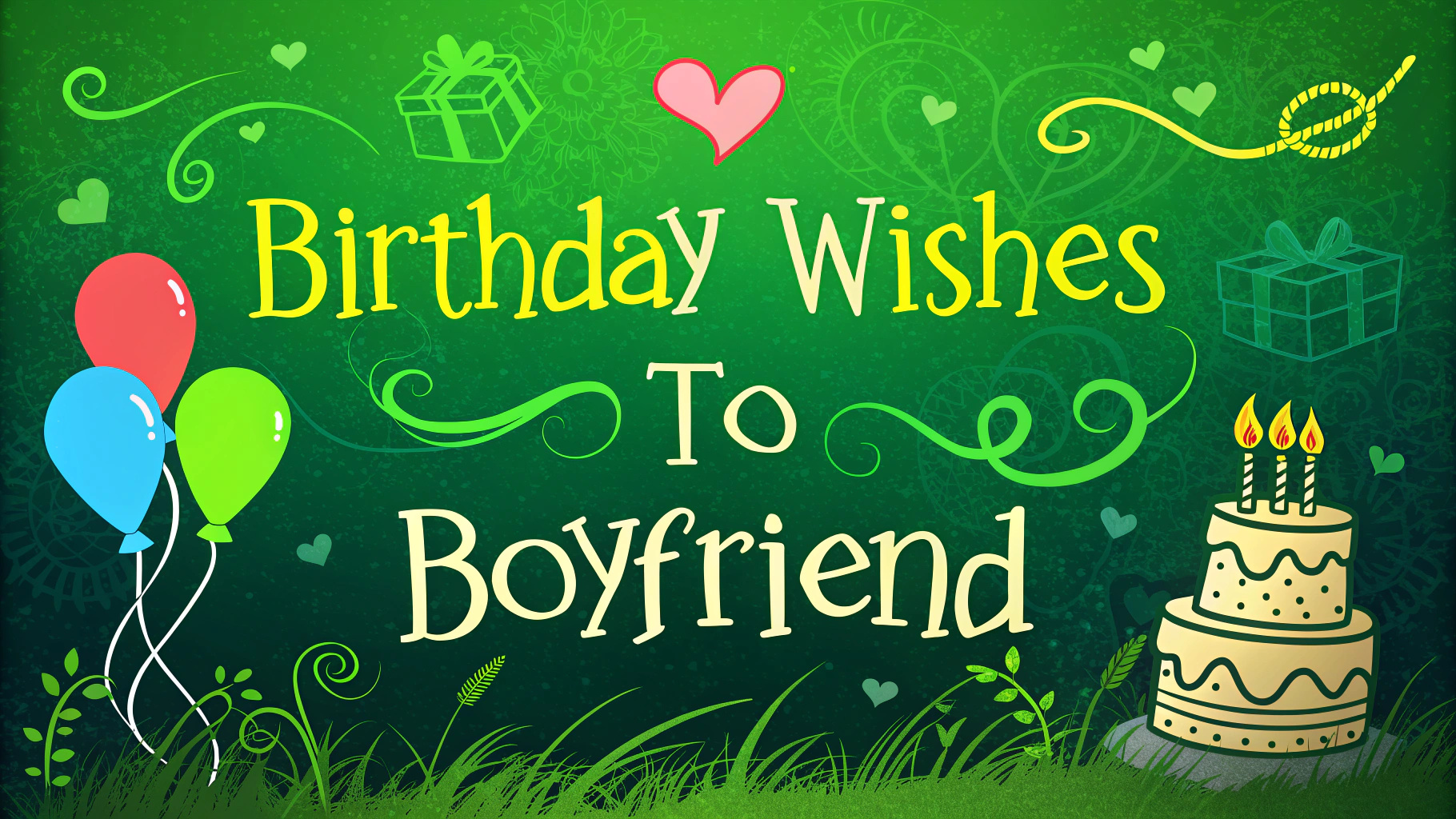 Birthday Wishes to Boyfriend