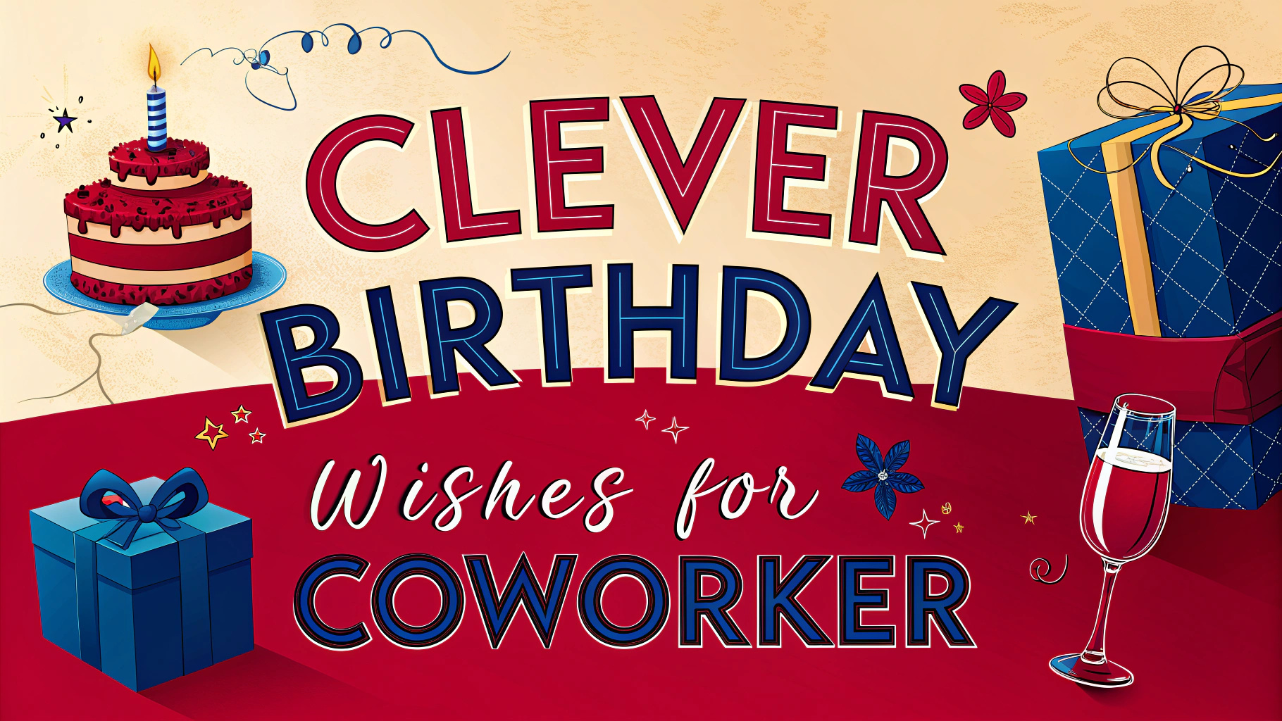 Clever Birthday Wishes for Coworker