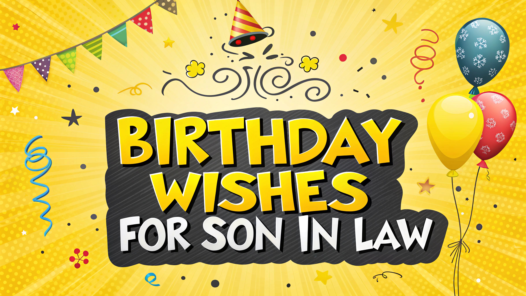 Funny Birthday Wishes for Son in Law