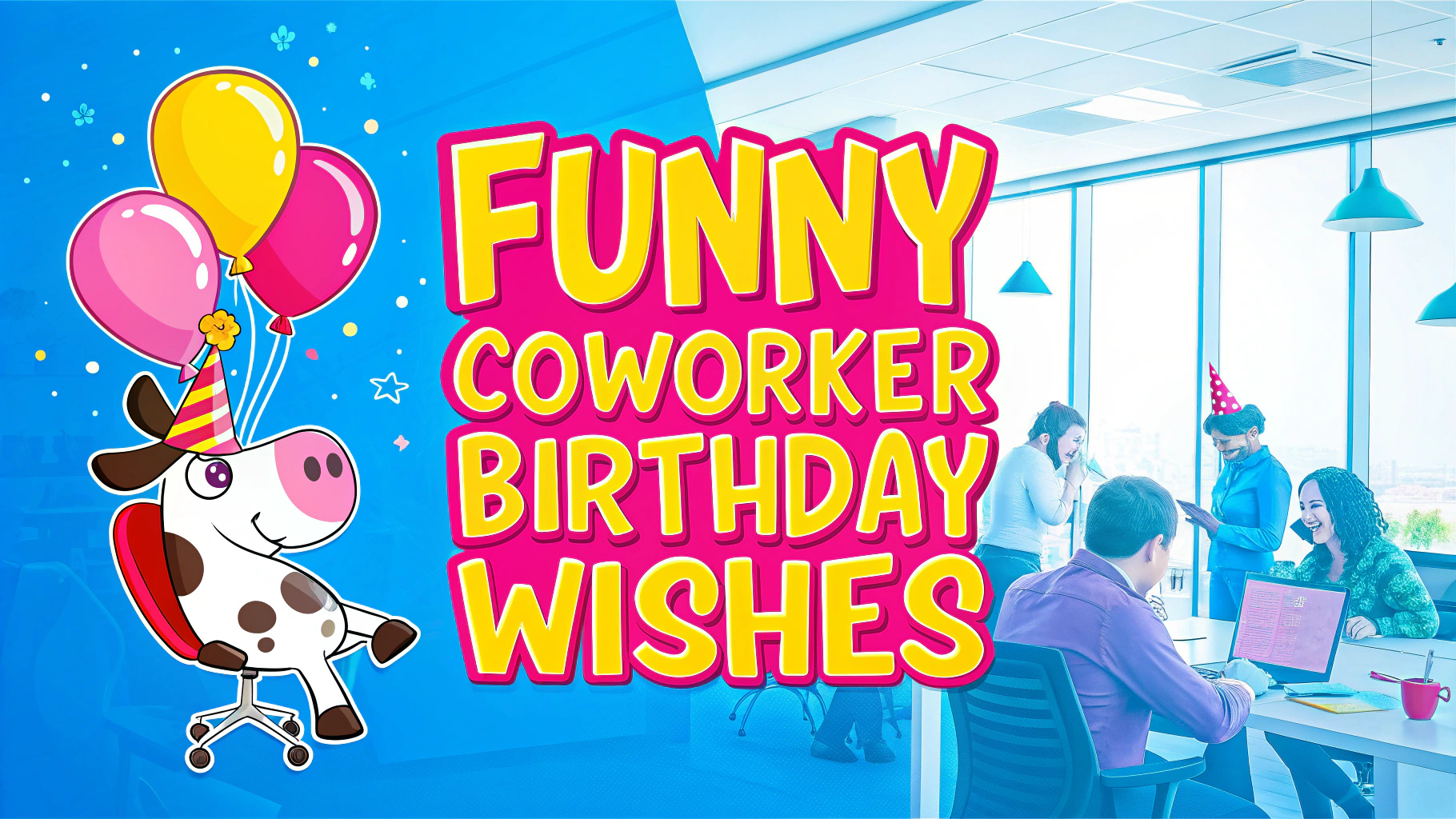 Funny Coworker Birthday Wishes: Hilarious Messages to Brighten the ...