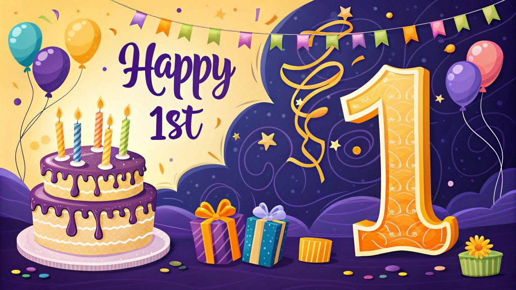 Happy 1st Birthday Wishes