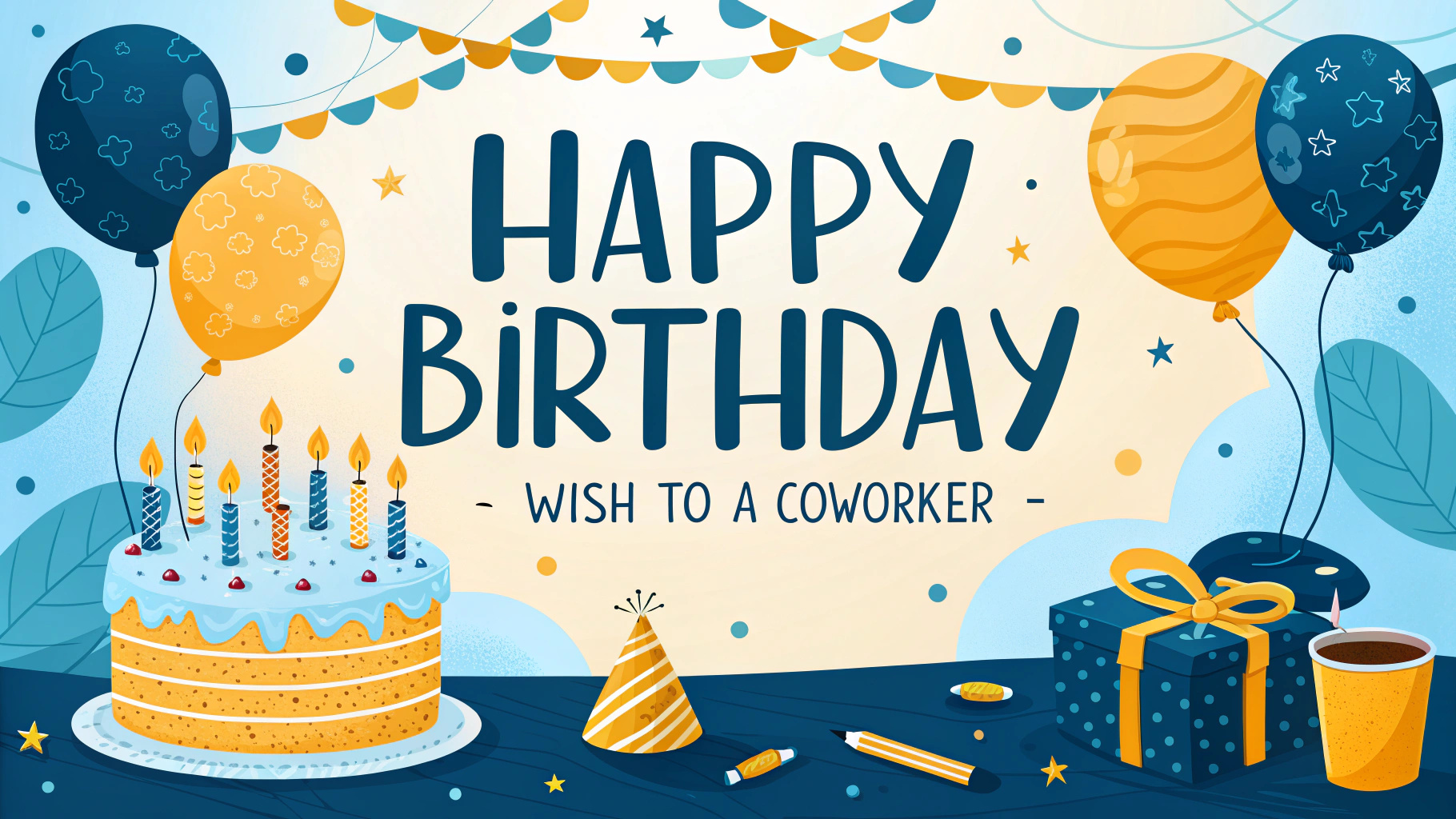 Happy Birthday Wish to a Coworker