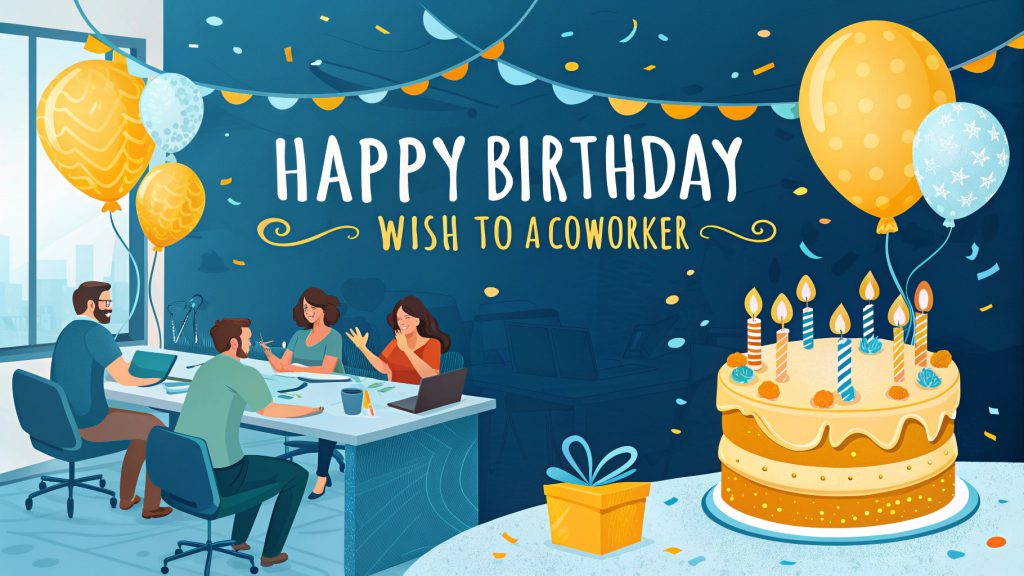 Happy Birthday Wish to a Coworker