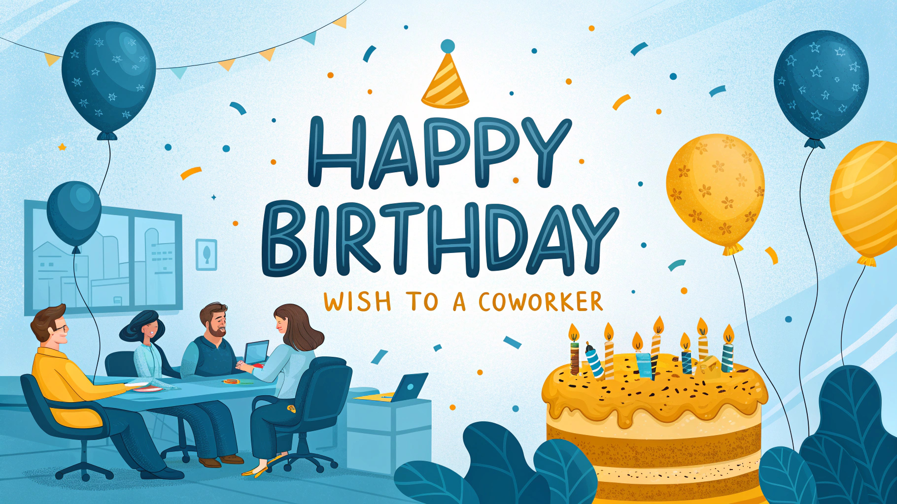 Happy Birthday Wish to a Coworker