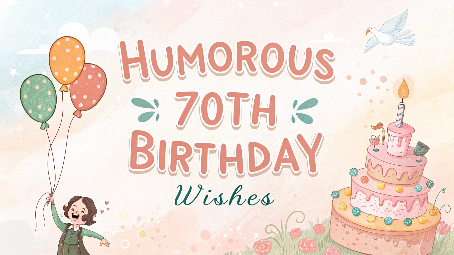 Humorous 70th Birthday Wishes