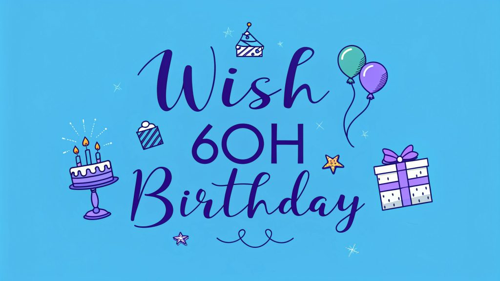 Wish 60th Birthday