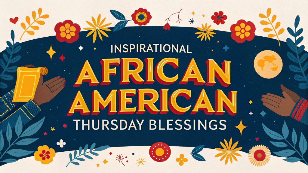 Inspirational African American Thursday Blessings: Ignite Your Week with Empowering Words Rooted in Resilience and Joy